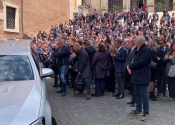 A Roma l’ultimo saluto al senatore di Fdi Andrea Augello