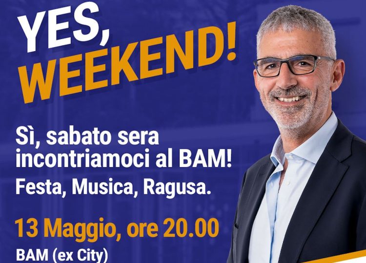 Ragusa, una festa, sabato sera al Bam, con la coalizione a sostegno di Peppe Cassì