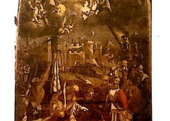 Modica, scoperta una tela del 600' di 5 metri nel Duomo di San Pietro