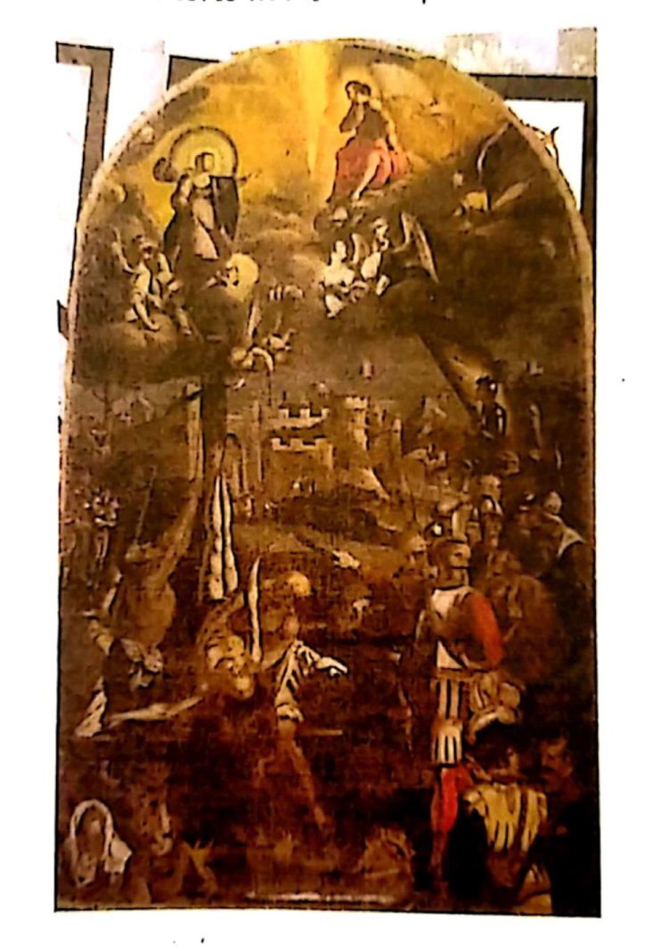 Modica, scoperta una tela del 600' di 5 metri nel Duomo di San Pietro