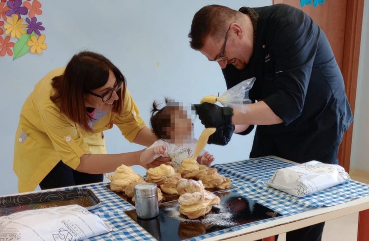 Scicli, la Testa di Turco sbarca all'asilo nido di Jungi