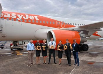 Aeroporto di Catania: EasyJet inaugura nuovo dolo per Edimburgo