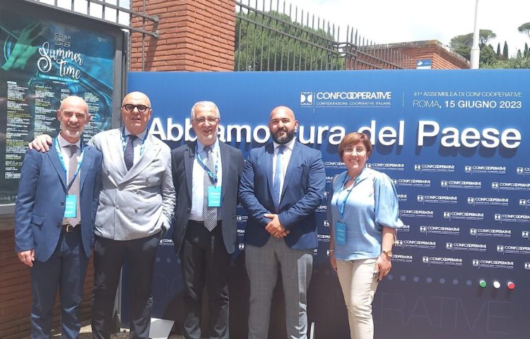 Delegazione di Confcooperative Ragusa a Roma