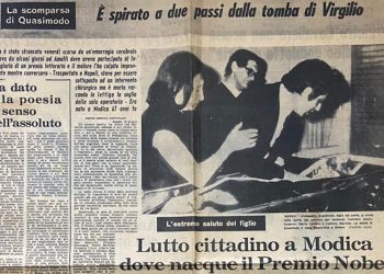 Modica ricorda il poeta Salvatore Quasimodo con una poesia