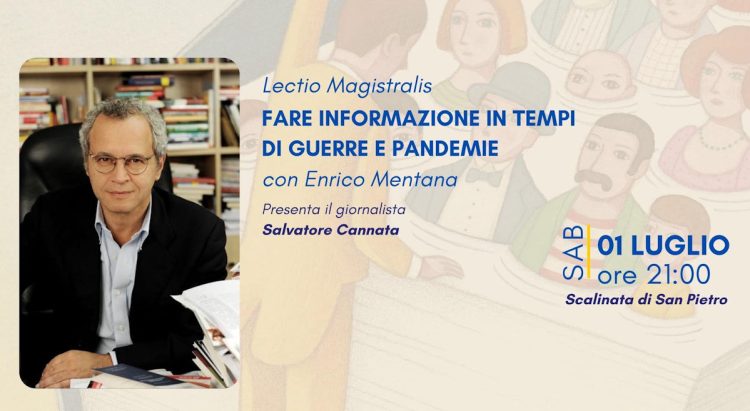 Enrico Mentana a Modica: sabato 1 luglio
