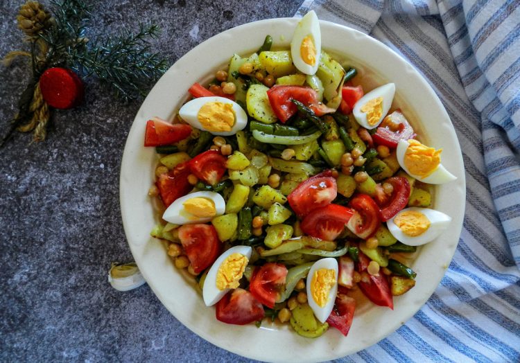 Insalata con uova sode: ricetta estiva