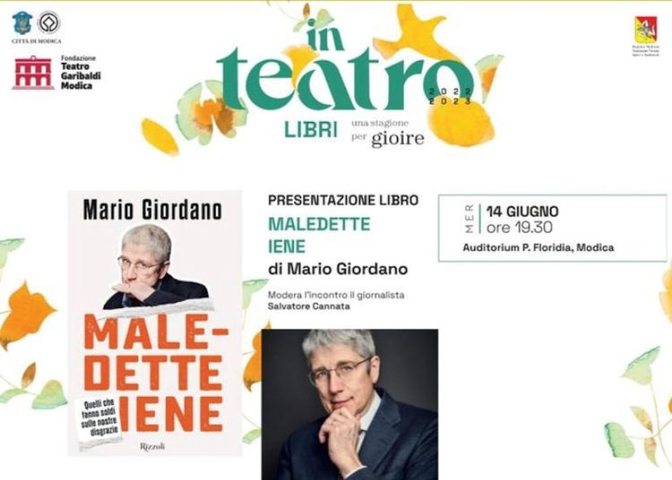 Mario Giordano, il conduttore di Fuori dal Coro su Rete 4 a Modica