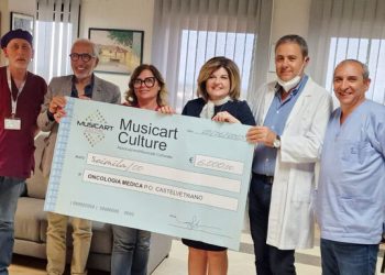 Francesca Impallari dona 6 mila euro al reparto di Oncologia di Castelvetrano