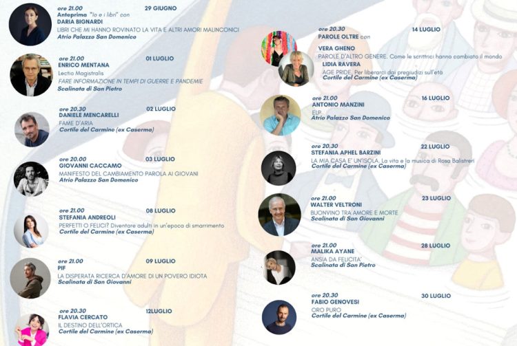 Scenari 2023 a Modica, si comincia con Daria Bignardi e Enrico Mentana: a luglio Pif e Malika Ayane