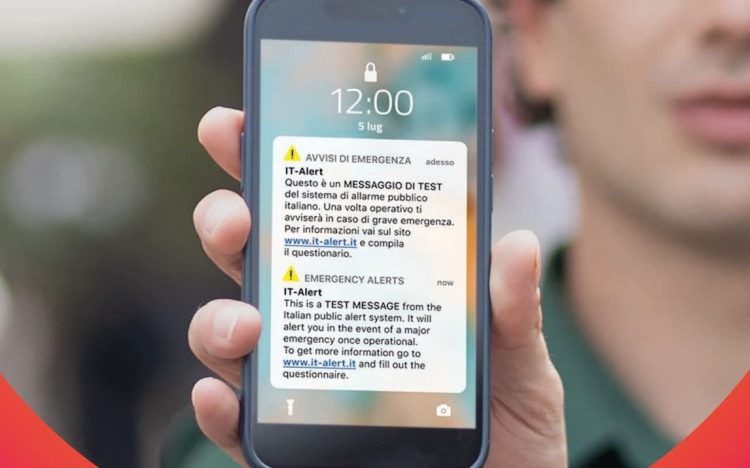 Avviso importante del sindaco di Comiso: il 5 luglio messaggio IT-alert su tutti i cellulari, non allarmatevi