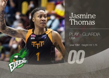 Jasmine Thomas alla Passalacqua Ragusa