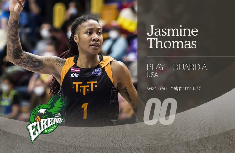 Jasmine Thomas alla Passalacqua Ragusa