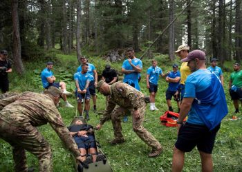 Gli azzurri del rugby al lavoro con l’Esercito verso i Mondiali