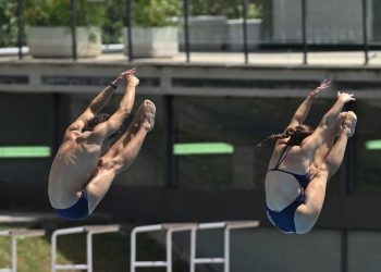 Ai Mondiali Pellacani e Santoro di bronzo nel sincro misto