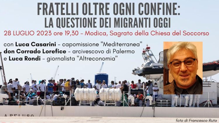 Associazione Piero Iemmolo con Fratelli oltre ogni confine a Modica