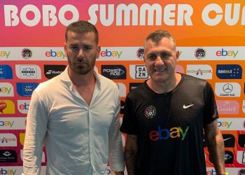 Christian Vieri a Marina di Ragusa per l'ebay Bobo Summer Cup 2023