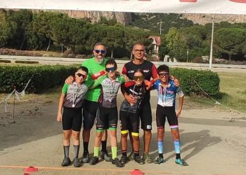 I ciclisti della Naturosa Bike & Co. Ragusa a Darfo Boario Terme