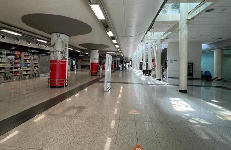 Aeroporto Catania: operazioni di bonifica Terminal A in corso