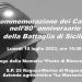 Commemorazione dei caduti nell'anniversario della Battaglia di Sicilia