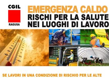 Ragusa, salute e sicurezza per le ondate di calore: prevista la cassa integrazione