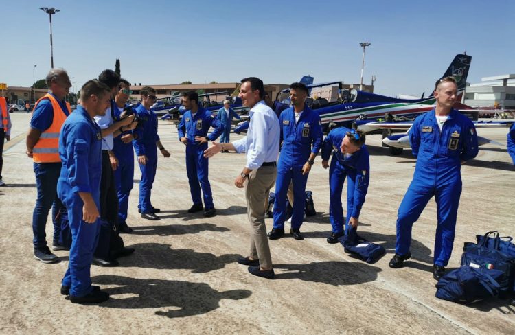 Frecce Tricolori a Comiso