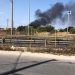 Incendio a Vittoria, a fuoco rifiuti: la colonna di fumo nero vicino al mercato ortofrutticolo