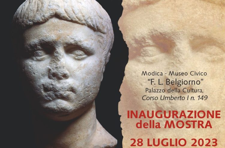 La testa in marmo di Lucio Cesare torna a Modica