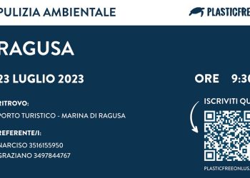 Ragusa, evento di pulizia dell’ambiente marino promosso da PlasticFree