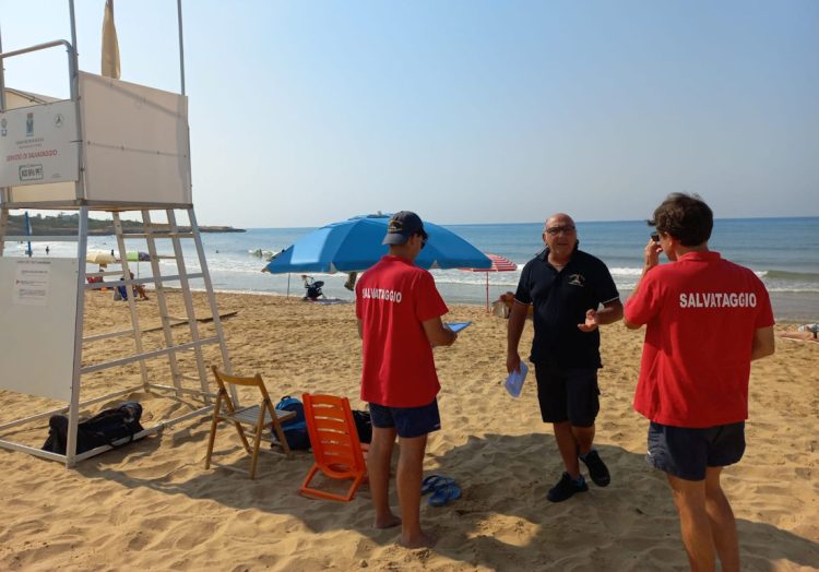 Salvataggio in mare, servizio attivo a Marina di Ragusa e a Punta Braccetto