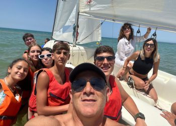 Scoglitti, il Fermi a vela al Circolo Anemos