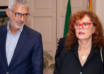Susan Sarandon a Ragusa: ricevuta dal sindaco nella casa di tutti i ragusani