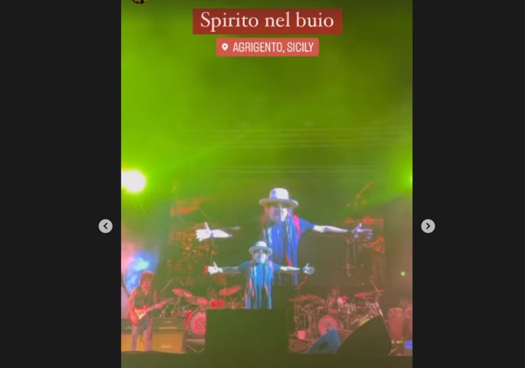 Zucchero Sugar Fornaciari in Sicilia: il mio pensiero va a tutti i siciliani alle prese con gli incendi