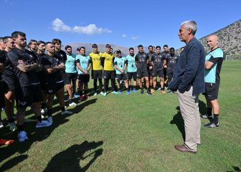 Primo allenamento per il Palermo nel nuovo centro sportivo di Torretta