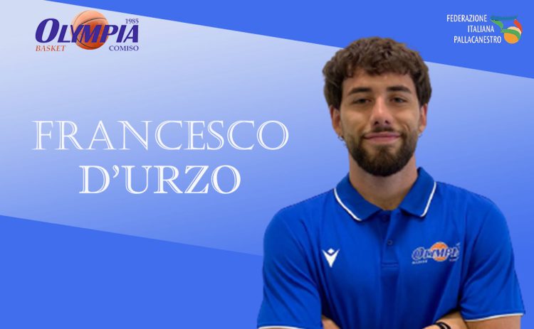 Olympia Basket Comiso, arriva Francesco D’Urzo