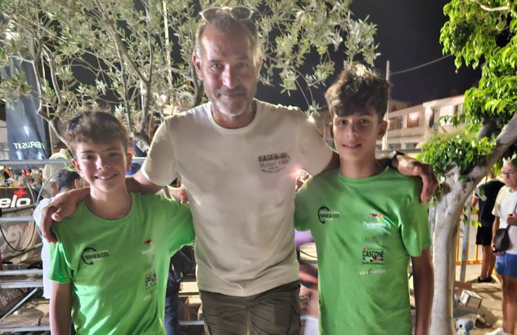 Gli atleti Giannetti e Polizzi, alfieri della Naturosa Bike & Co. Ragusa