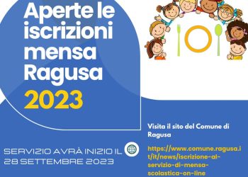 Ragusa, novità per la refezione scolastica e domanda