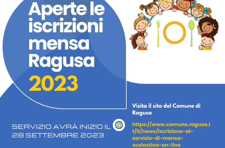 Ragusa, novità per la refezione scolastica e domanda