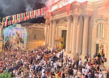 Grandioso spettacolo pirotecnico a Giarratana per S. Bartolomeo