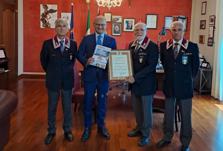 Anps Ragusa in visita dal Questore Vincenzo Trombadore