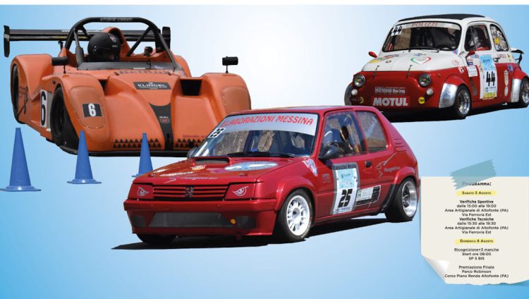 Slalom Automobilistico Altofonte-Rebuttone: oggi la gara