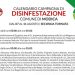 Disinfestazione Modica: le date e le zone della seconda tornata