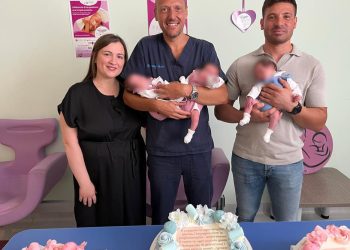Il miracolo della vita a Ragusa: dimessi i 3 gemellini Carla, Tommaso e Vittoria
