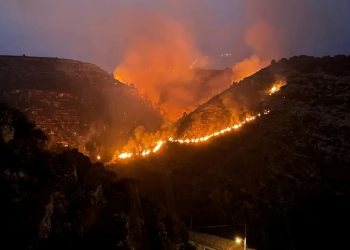 Ragusa in fiamme: è stata una brutta notte