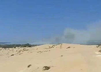 Grosso incendio a Sampieri