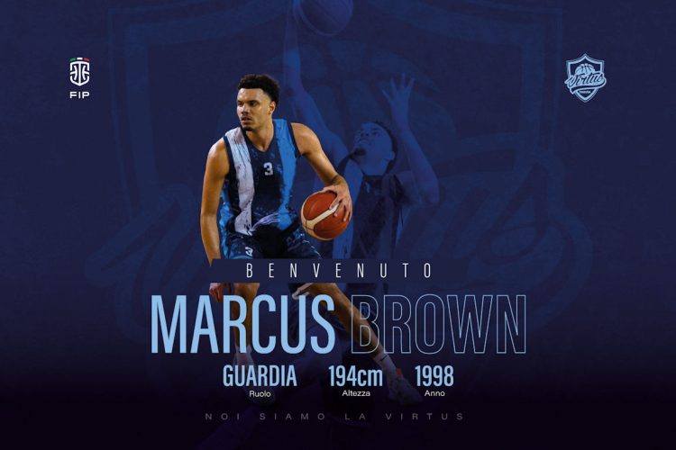 Marcus Brown alla Virtus Ragusa