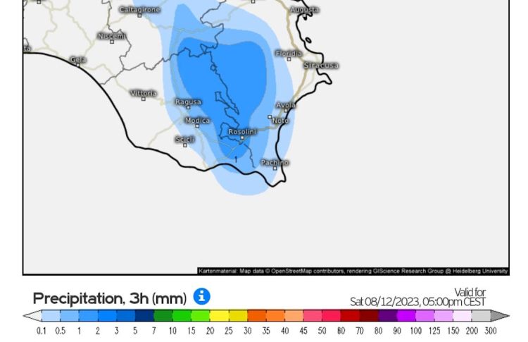 Meteo, piccole celle temporalesche: temporali nel Ragusano e Siracusano