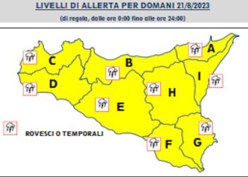 Maltempo, allerta gialla in Sicilia: temporali anche a Ragusa