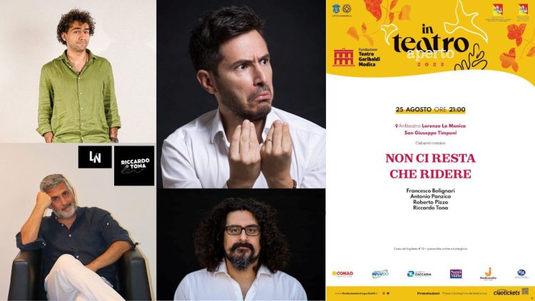 Non ci resta che ridere con Riccardo Tona in scena a Modica