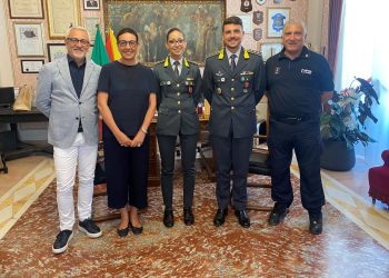 Modica, il Tenente Camilla Massarini a Palazzo San Domenico
