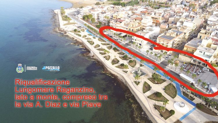 Pozzallo, in autunno nuovi lavori al lungomare Raganzino